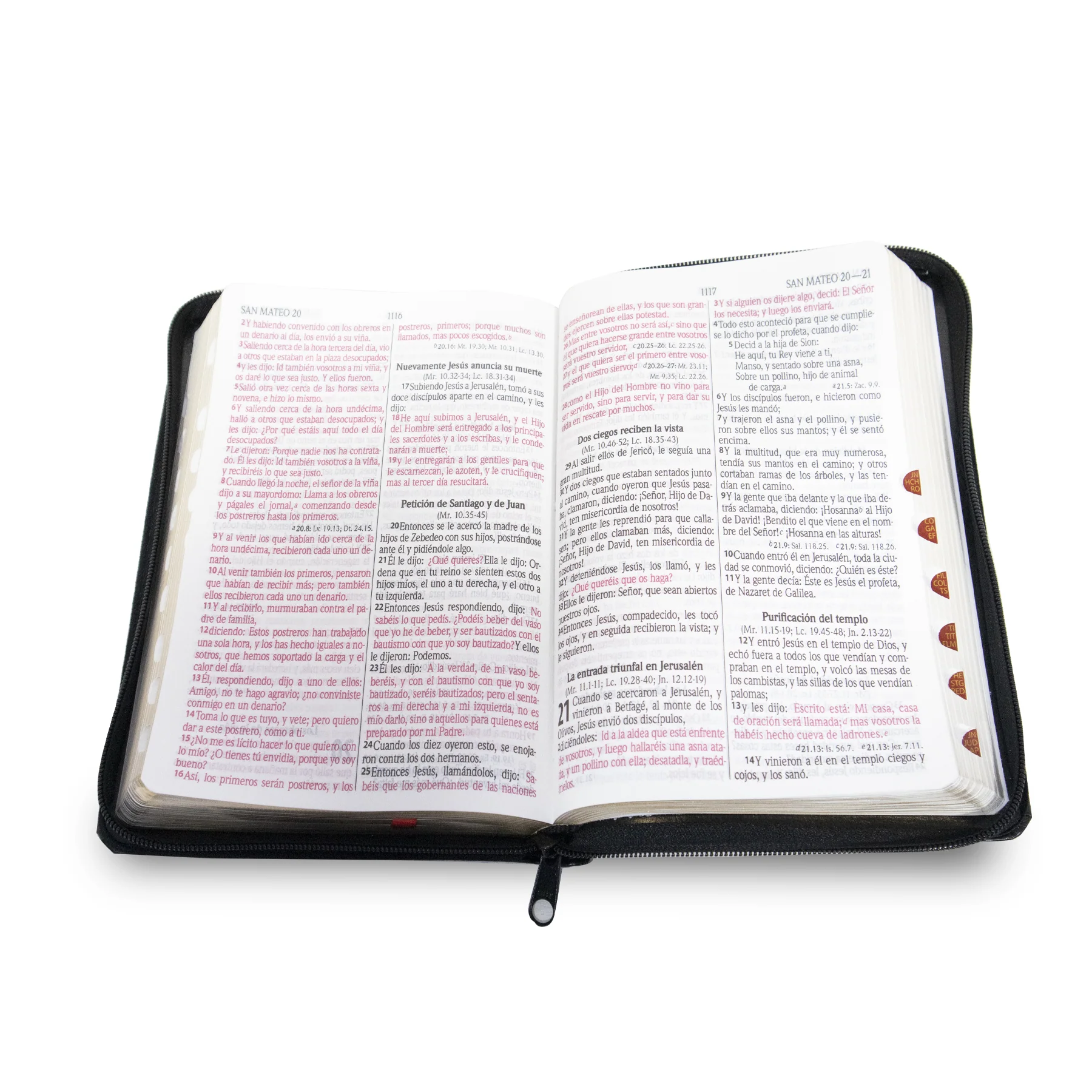 BIBLIA REINA VALERA 1960 LETRA GRANDE IMIT PIEL NEGRO INDICE/CIERRE