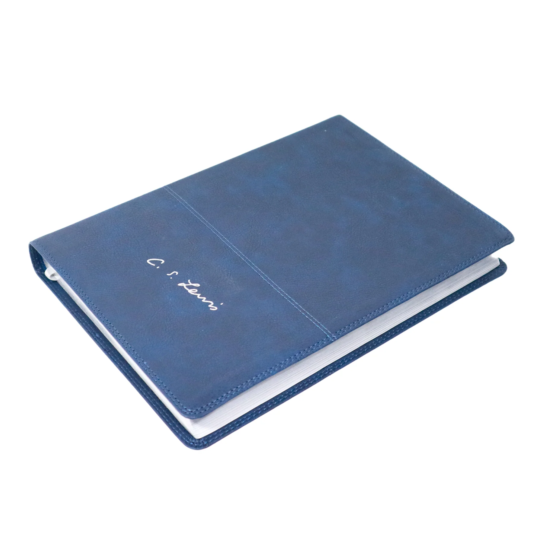 BIBLIA  REINA  VALERA REFLEXIONES DE C.S LEWIS / AZUL MARINO