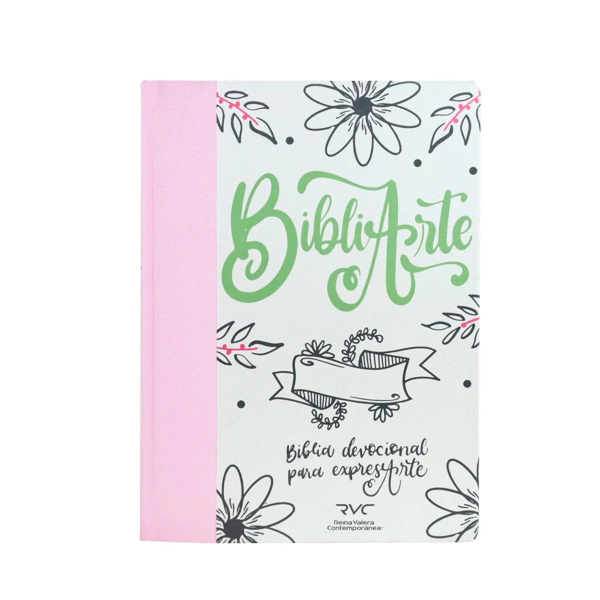 BIBLIA ARTE REINA VALERA CONTEMPORANEA TAPA DURA ROSA