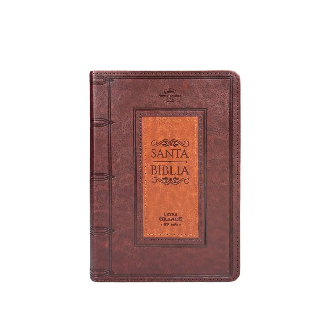 BIBLIA REINA VALERA 1960 LETRA GRANDE COMPACTA IMITACION PIEL/ MARCO