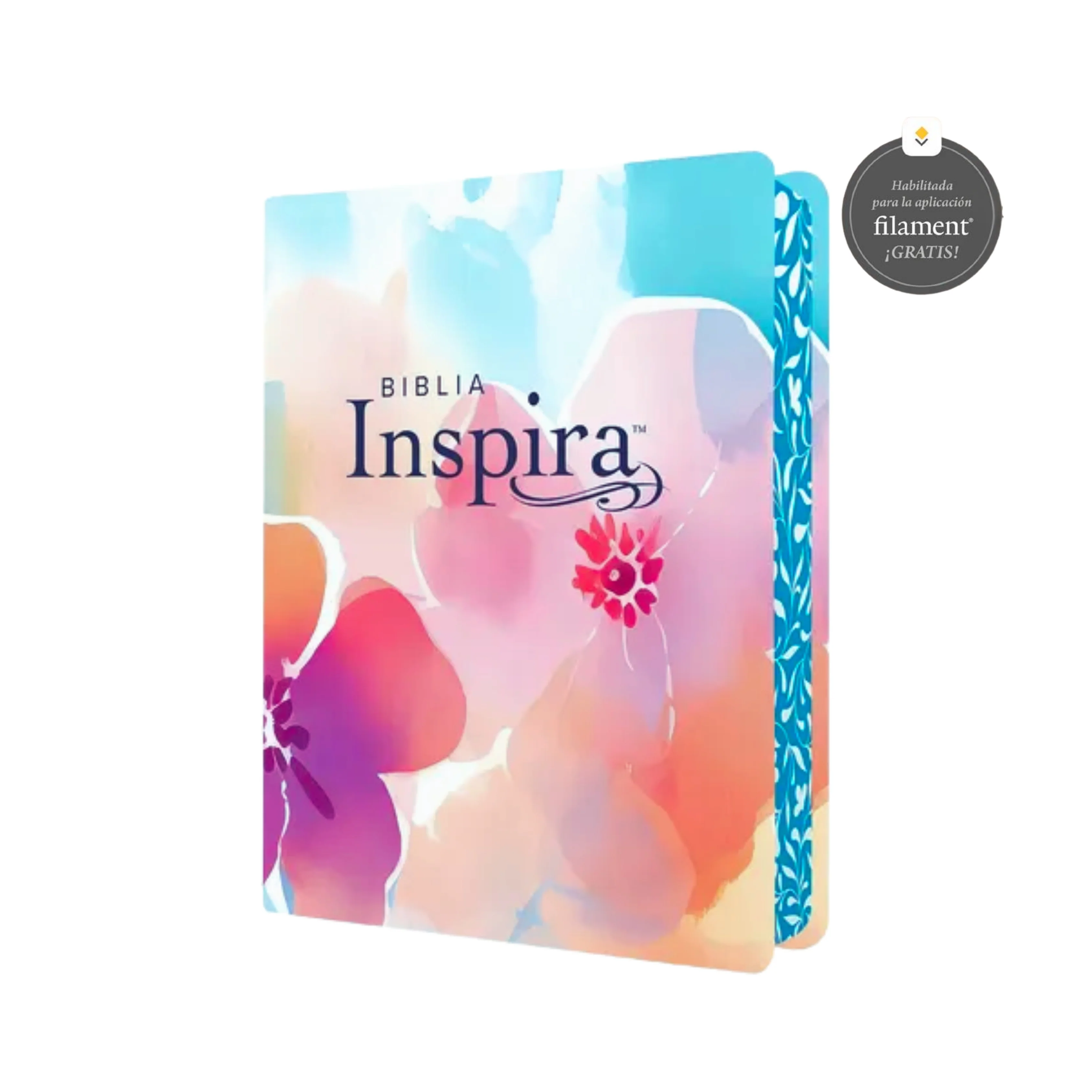 BIBLIA DE APUNTES INSPIRA NTV SENTIPIEL PARAISO FLORAL