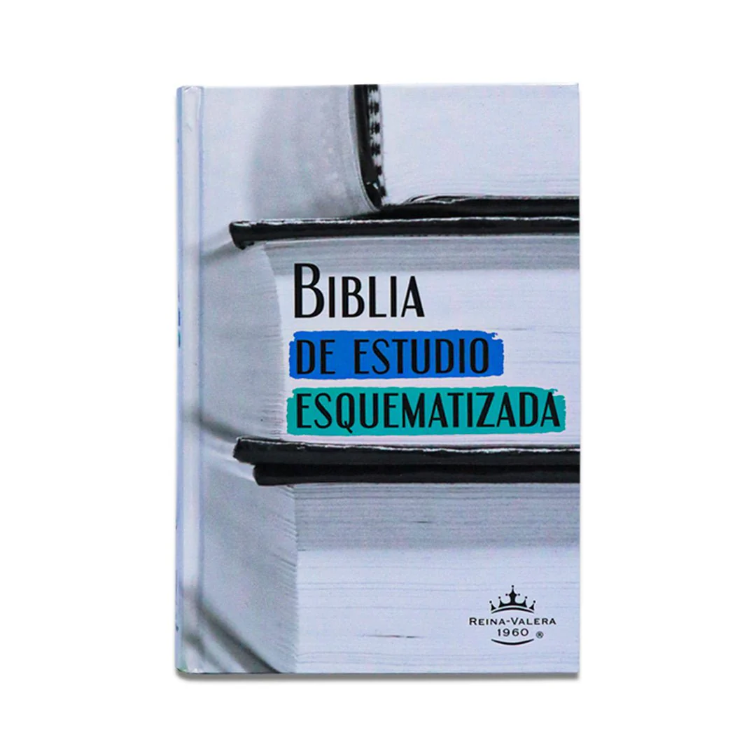 BIBLIA DE ESTUDIO RV1960 ESQUEMATIZADA TAPA DURA
