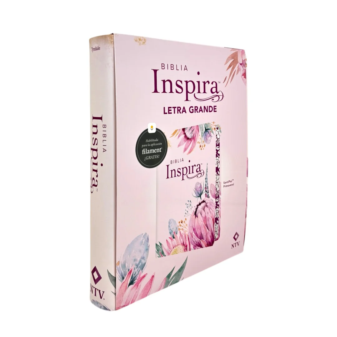 BIBLIA DE APUNTES INSPIRA NTV LETRA GRANDE SENTIPIEL