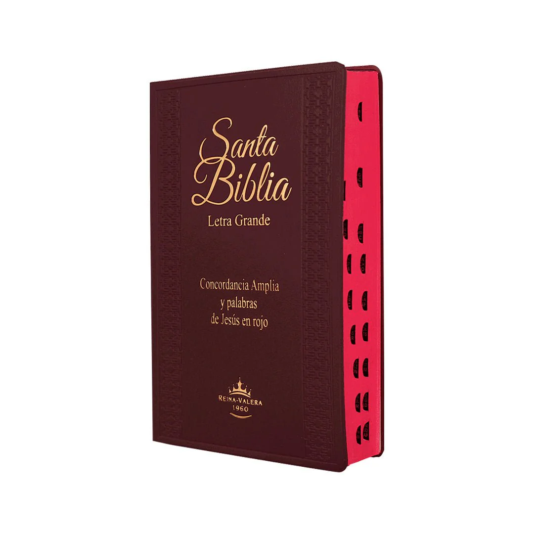 SANTA BIBLIA RV1960 LETRA GRANDE CONCORDANCIA AMPLIA  C/INDICE