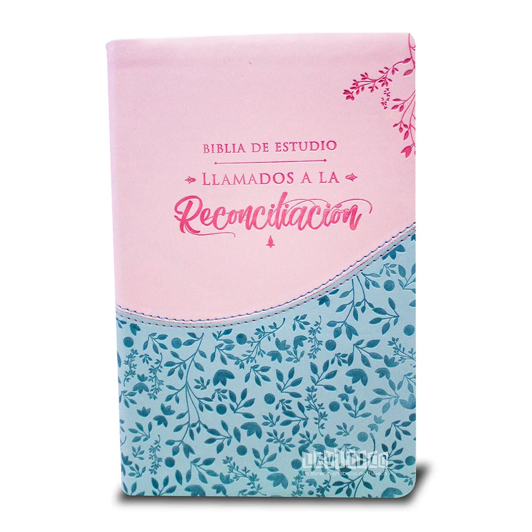 Biblia de estudio Llamados a la Reconciliación RV1960, Rosa floral c/índice