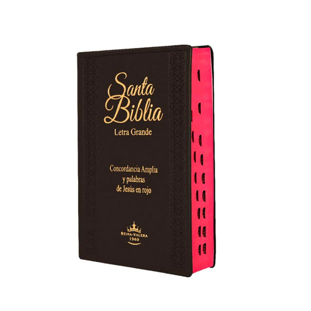 SANTA BIBLIA RV1960 LETRA GRANDE CONCORDANCIA AMPLIA  C/INDICE