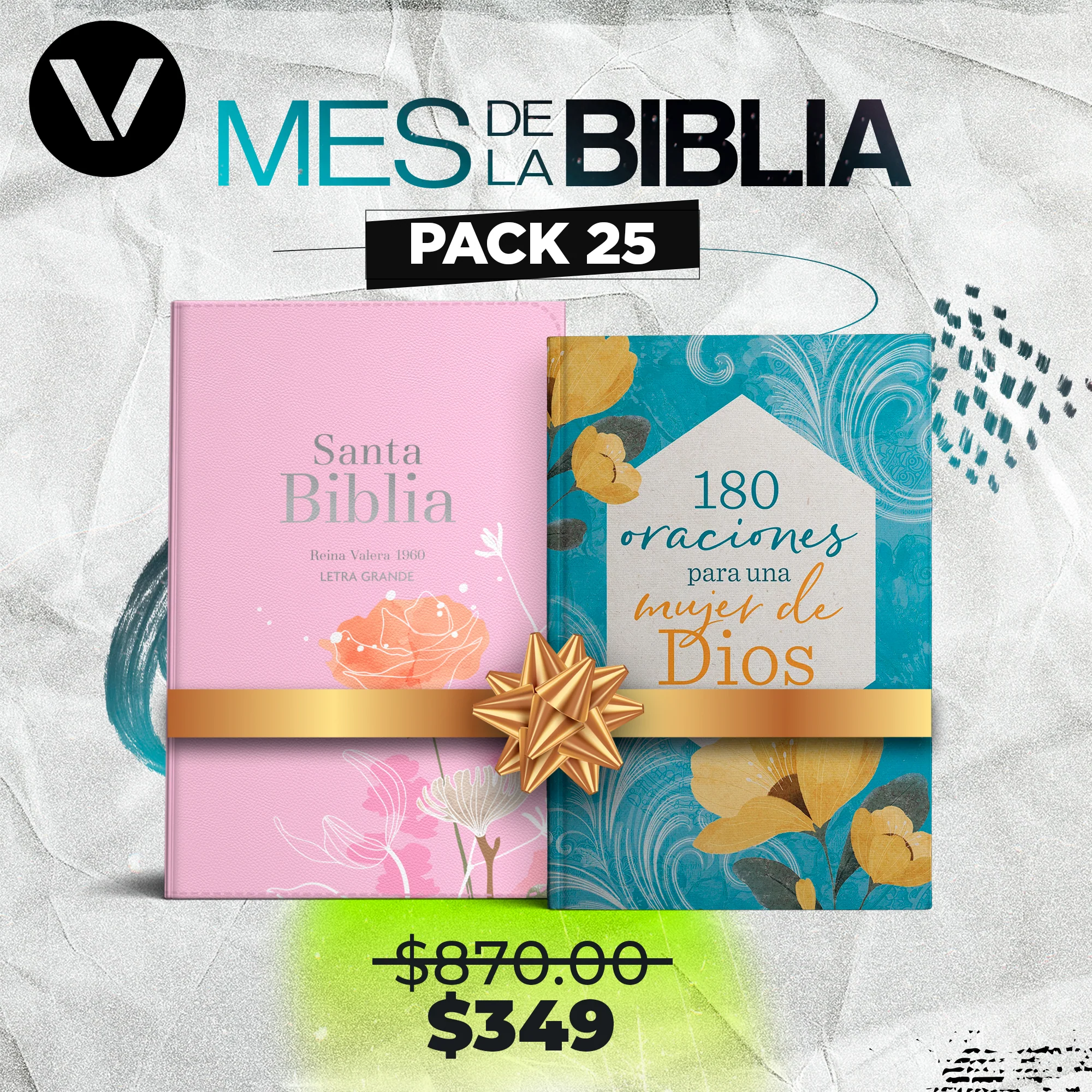 Pack 25 Mes de la biblia