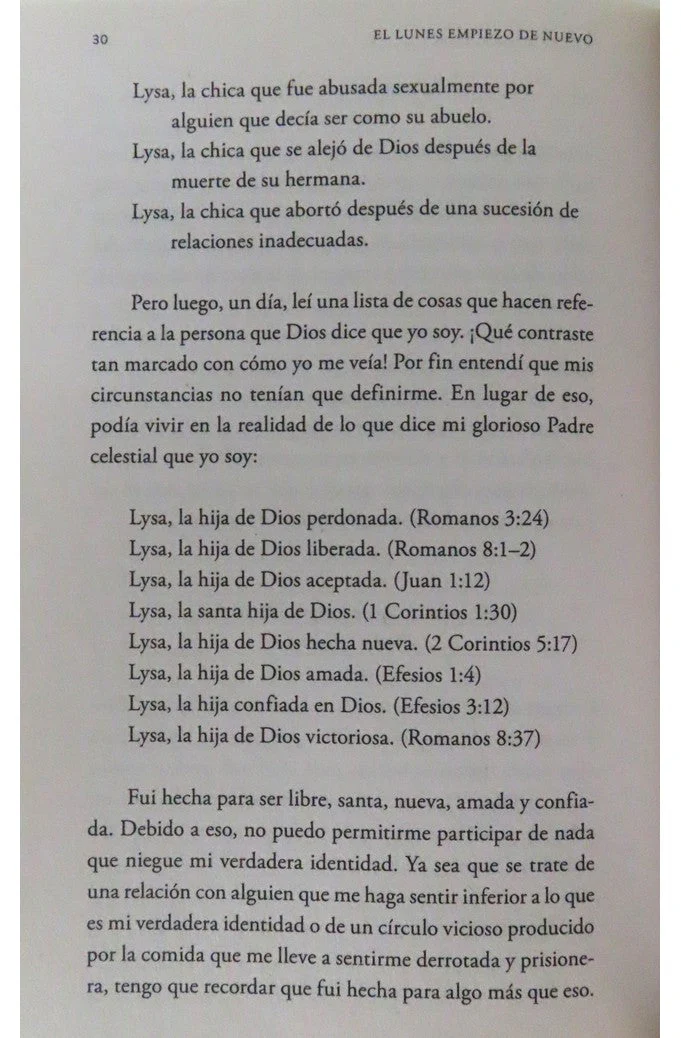 El Lunes Empiezo de Nuevo