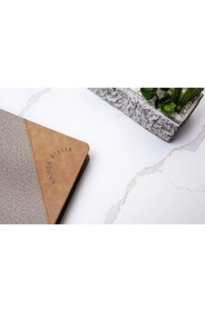 Biblia RVR 1960 Súper Gigante Gris Símil Piel