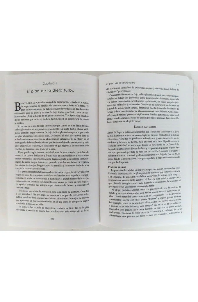 La Dieta Turbo de la Dama de los Jugos