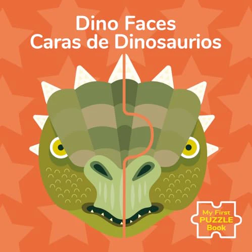 Caras de Dinosaurios Bilingüe