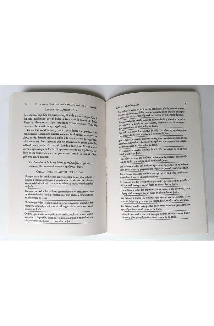 El Pacto de Dios con Usted para su Rescate y Liberación