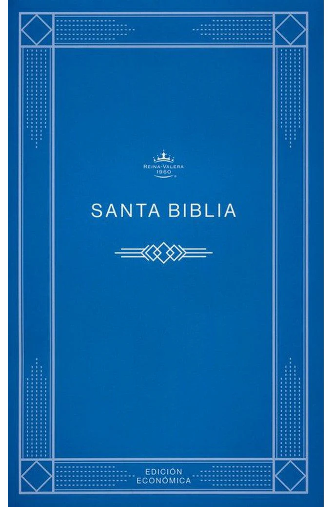 Biblia RVR 1960 Económica Azul Rústica
