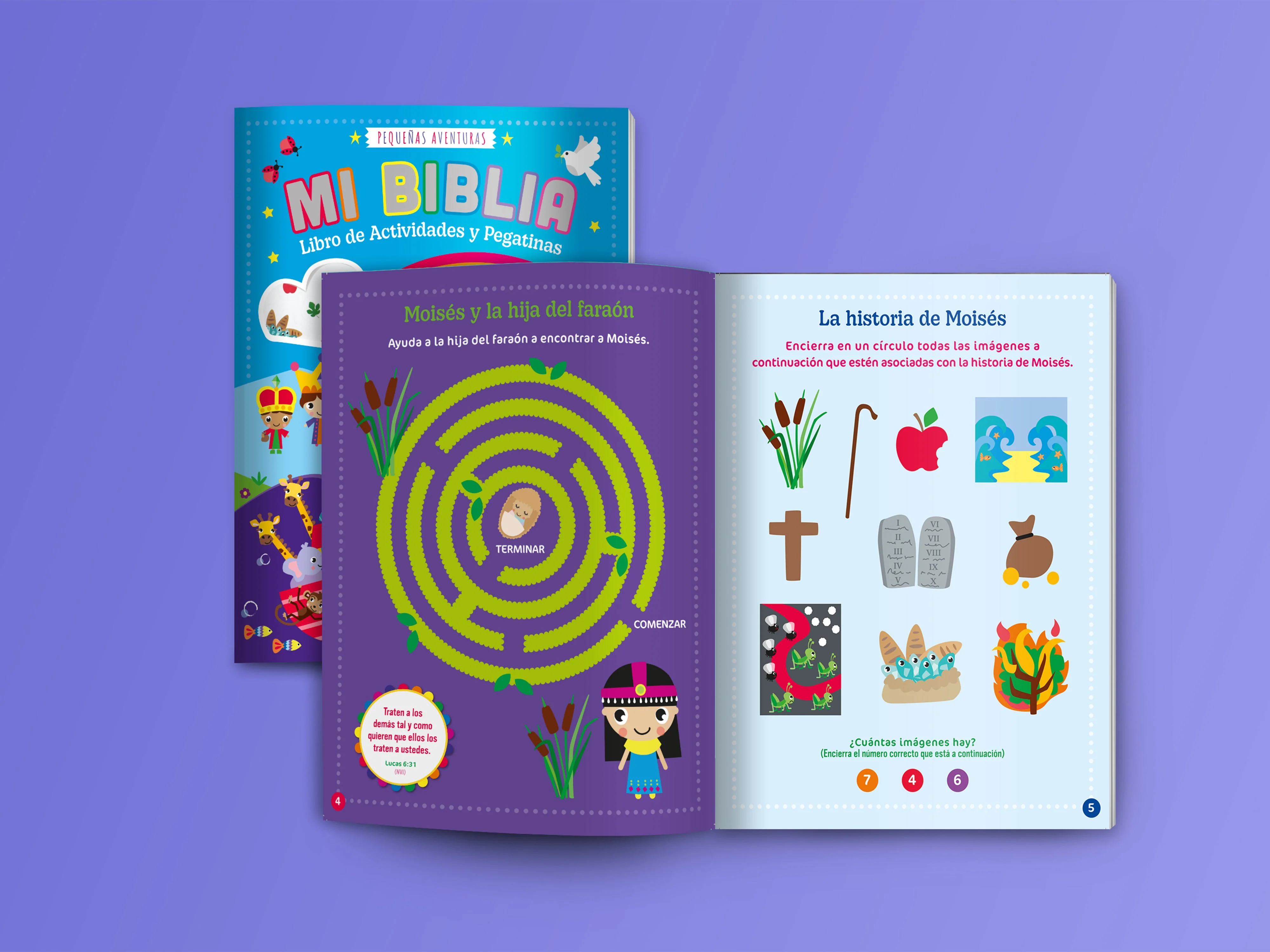 Mi Biblia - Libro de Actividades y Pegatinas