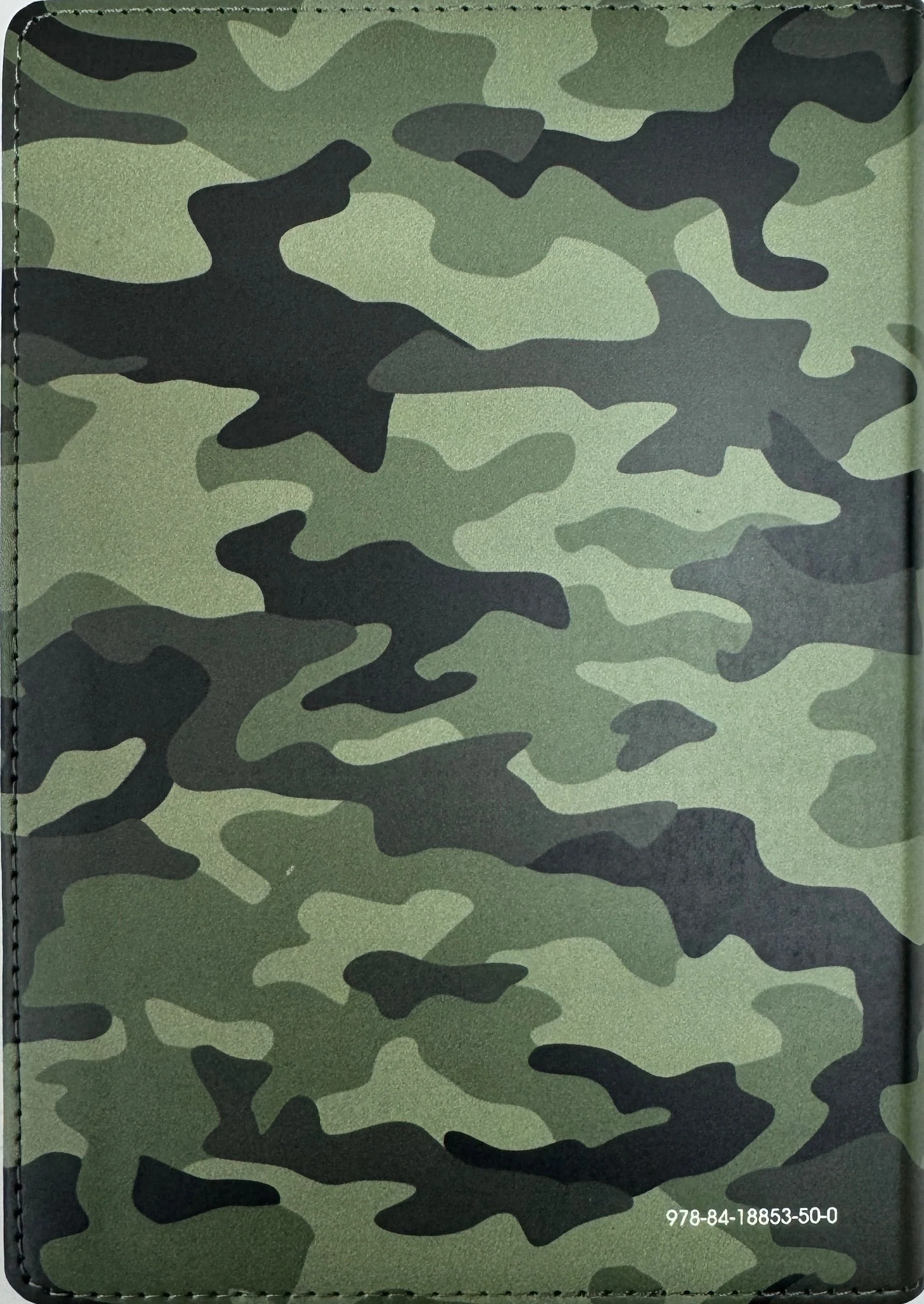 Biblia RVR 1960 Compacta Símil Piel Camuflaje Verde