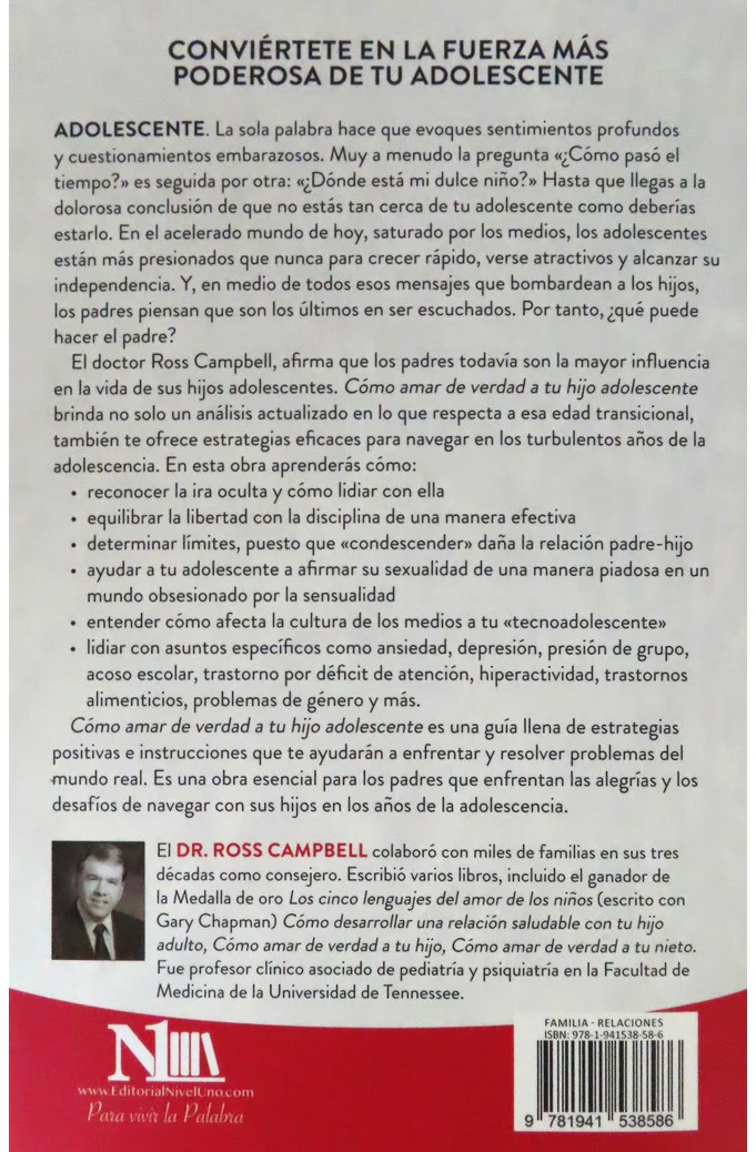 Cómo Amar de Verdad a tu Hijo Adolescente