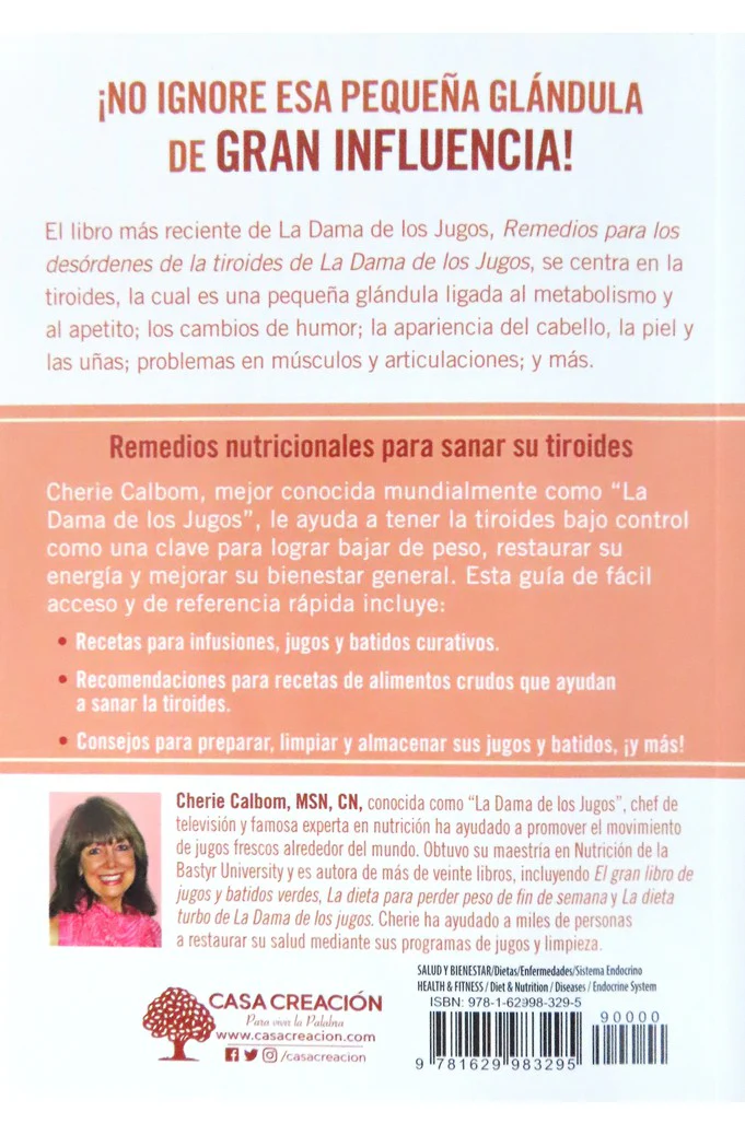 Remedios para los Desórdenes de la Tiroides de la Dama de los Jugos