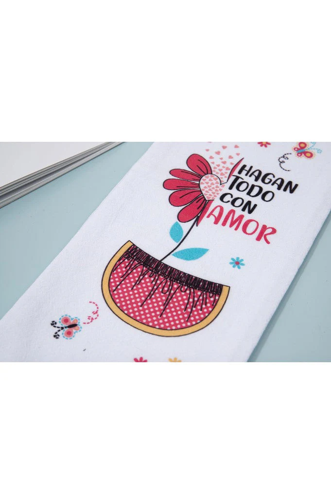 Toalla de Cocina: Hagan Todo con Amor