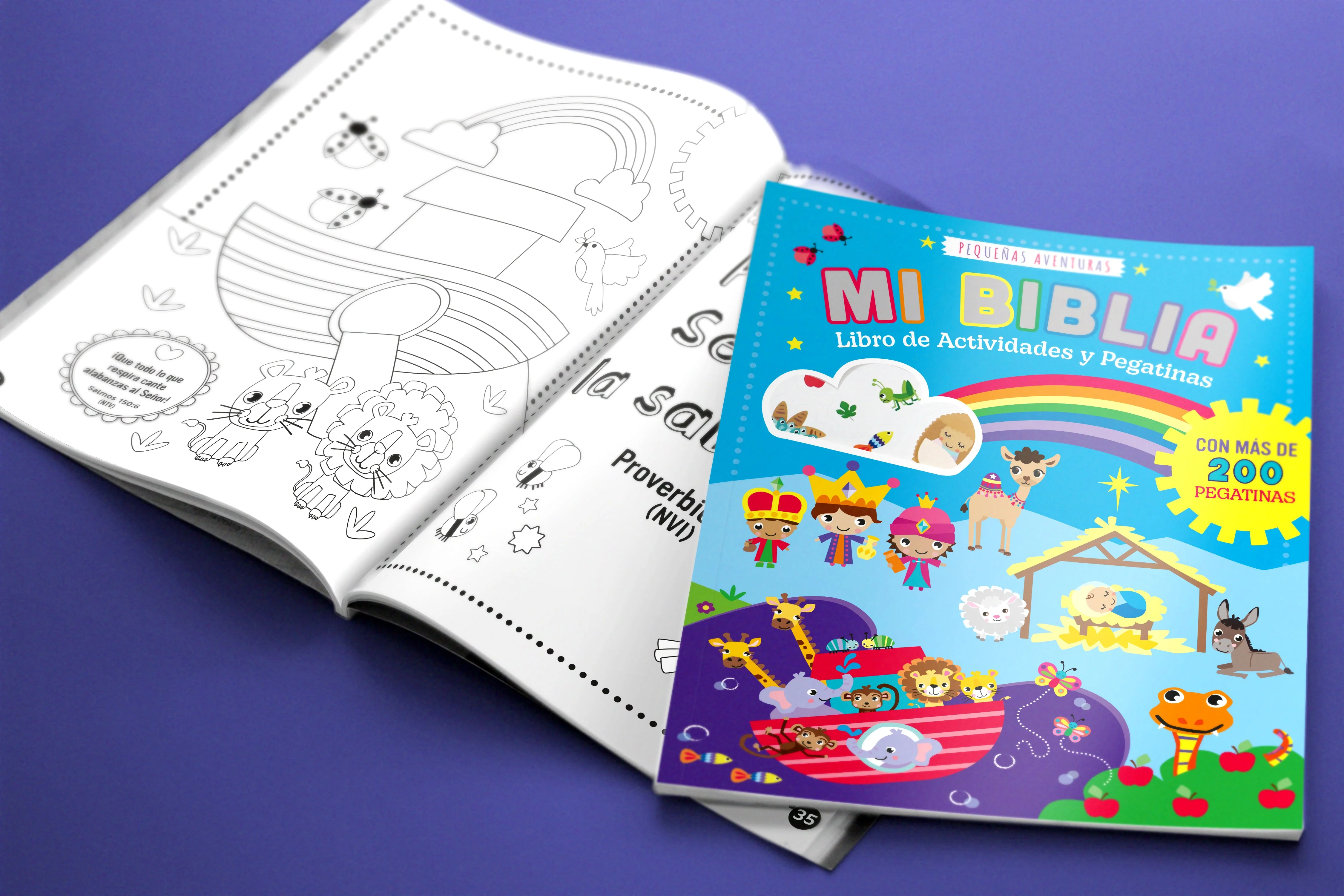 Mi Biblia - Libro de Actividades y Pegatinas