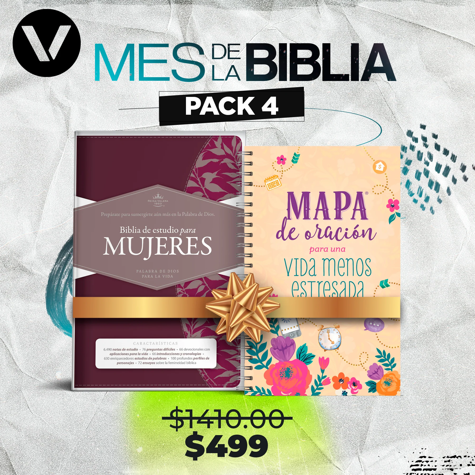 Pack 4 Mes de la Biblia