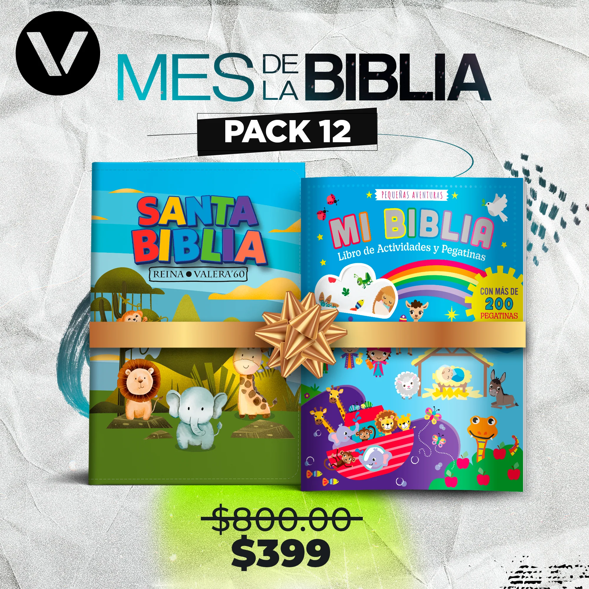 Pack 12 Mes de la Biblia