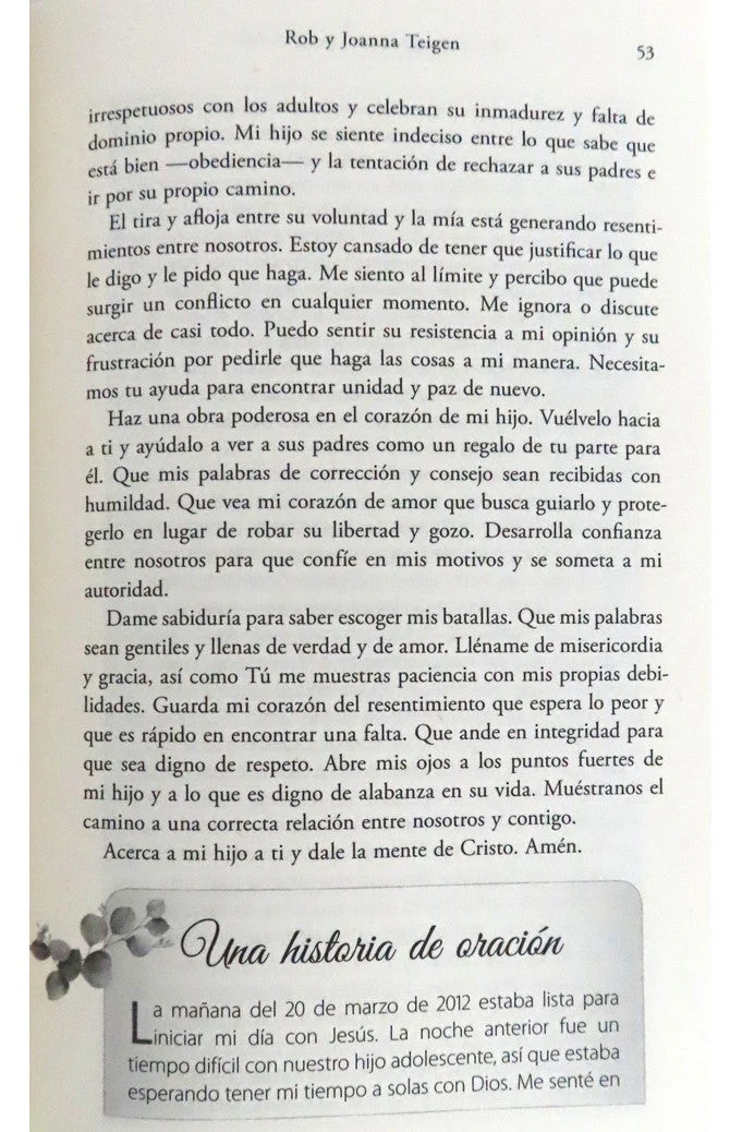Oraciones Poderosas para su Hijo