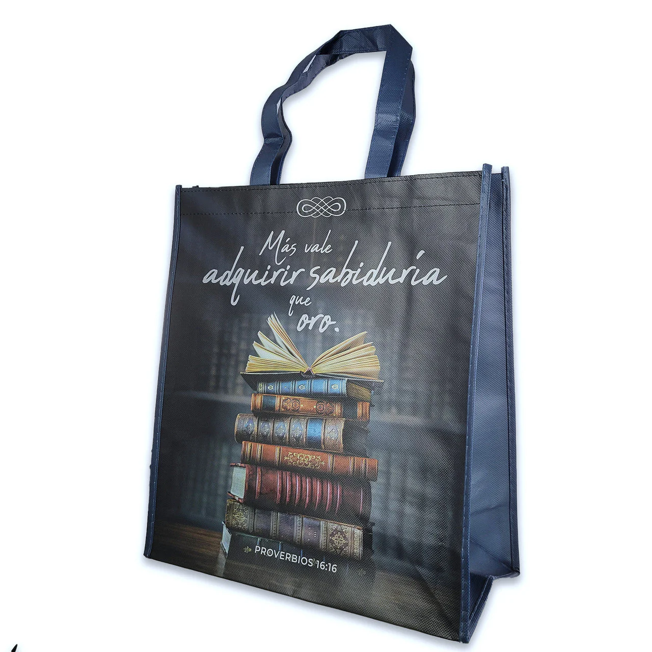 Bolsa Tote Bag Grande a Todo Color Sabiduría