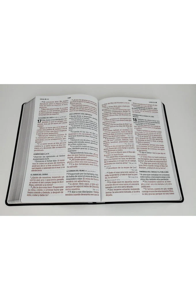 Biblia RVR 1960 Letra Súper Gigante Negro Piel Fabricada
