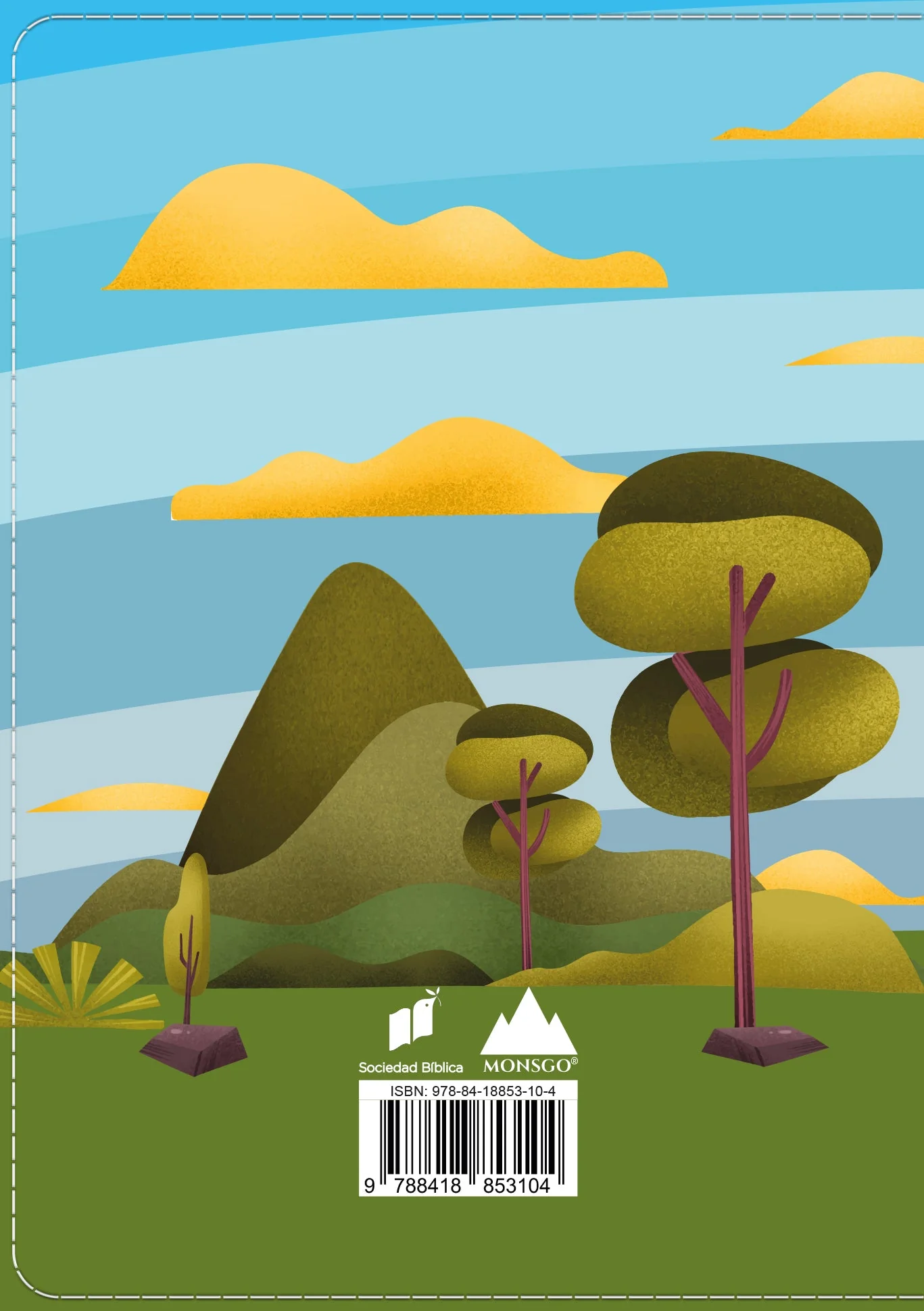 Biblia RVR 1960 Bolsillo para Niños Animales Vinilo con Cierre