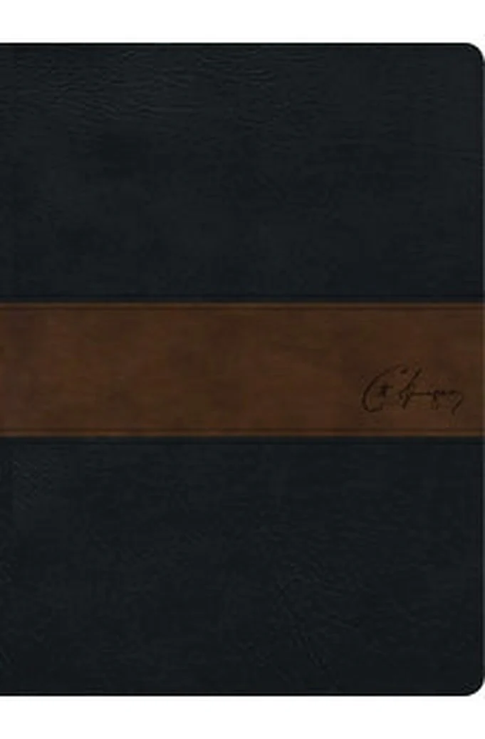 Biblia RVR 1960 de Estudio Spurgeon Duotono Marrón Símil Piel