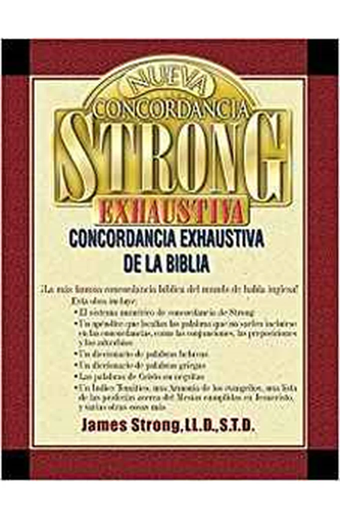 Nueva Concordancia Strong Exhaustiva