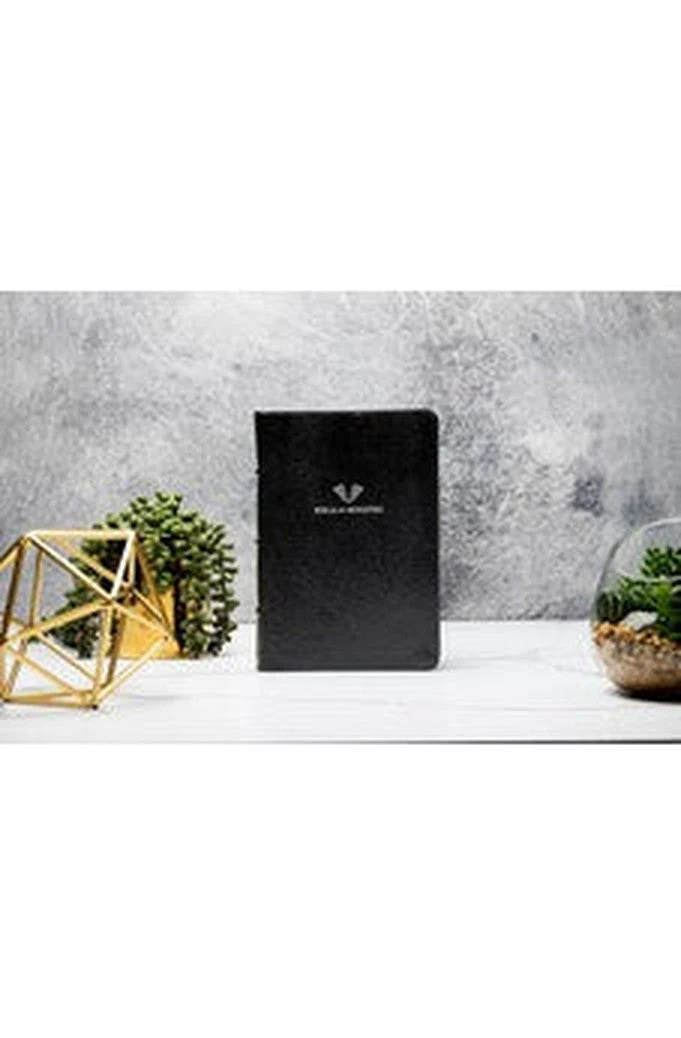 Biblia RVR 1960 del Ministro Ampliada Negro Piel