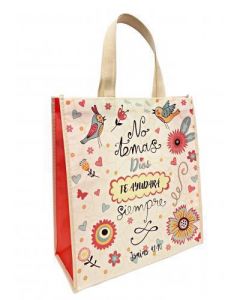 Bolsa Tote Bag Grande a Todo Color Dios Te Ayudará Siempre