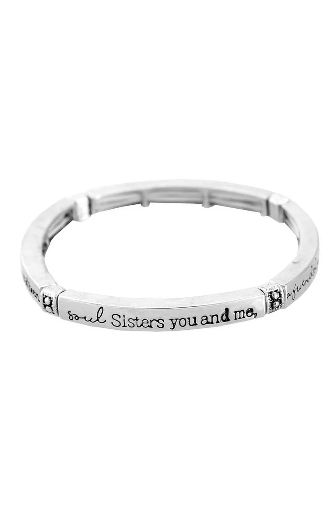 Brazalete - en Ingles - Soul Sisters