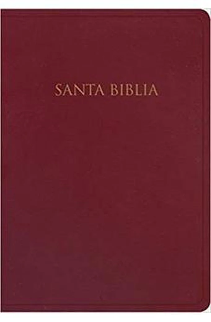 Biblia RVR 1960 Regalos y Premios Borgoña Imitación Piel