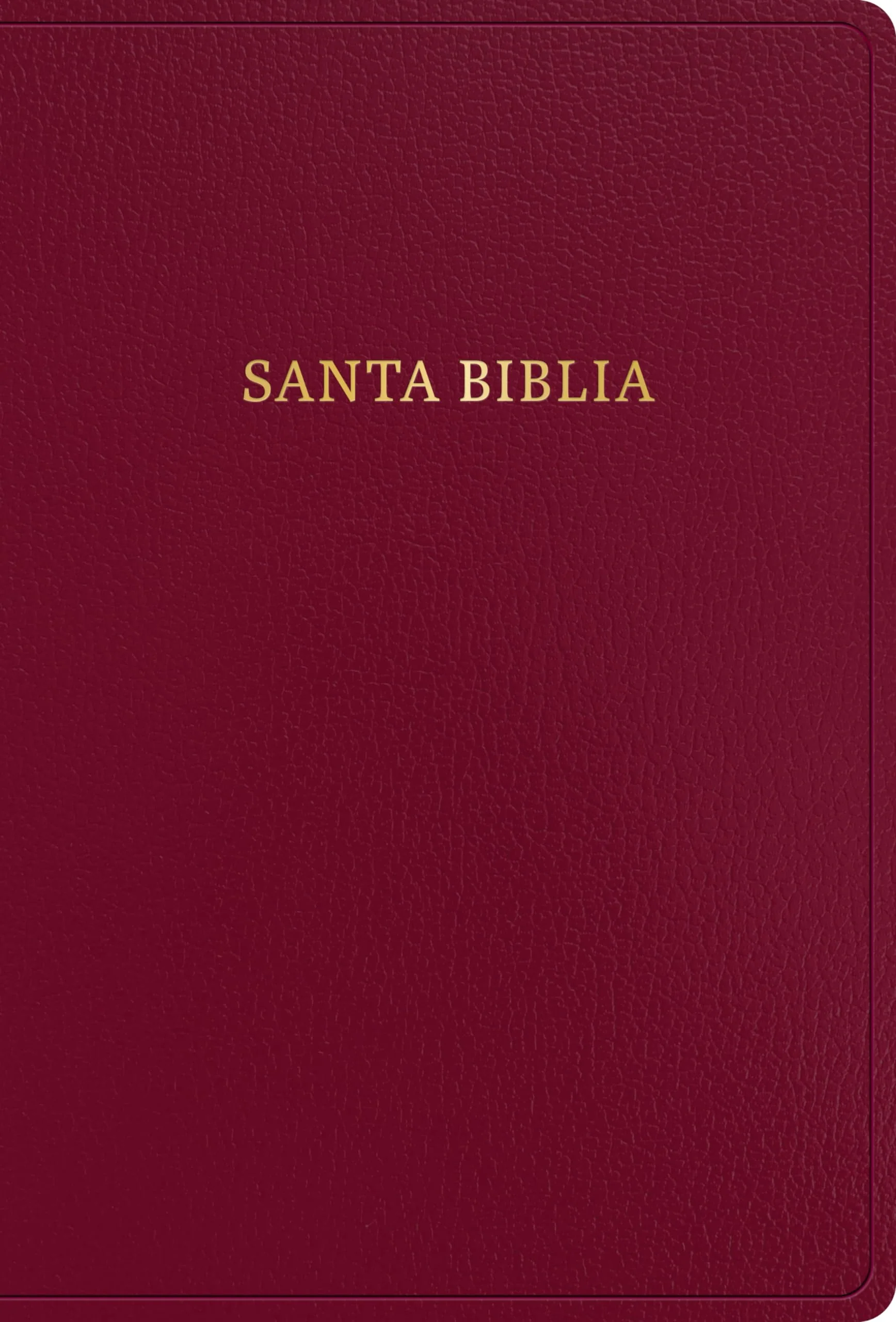 Biblia RVR 1960 Letra Súper Gigante Borgoña Símil Piel