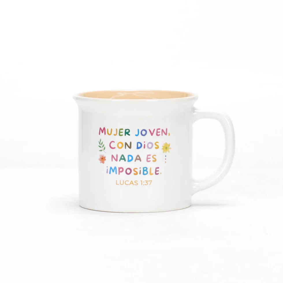 Taza 13 OZ Colección Delicia Mujer Joven