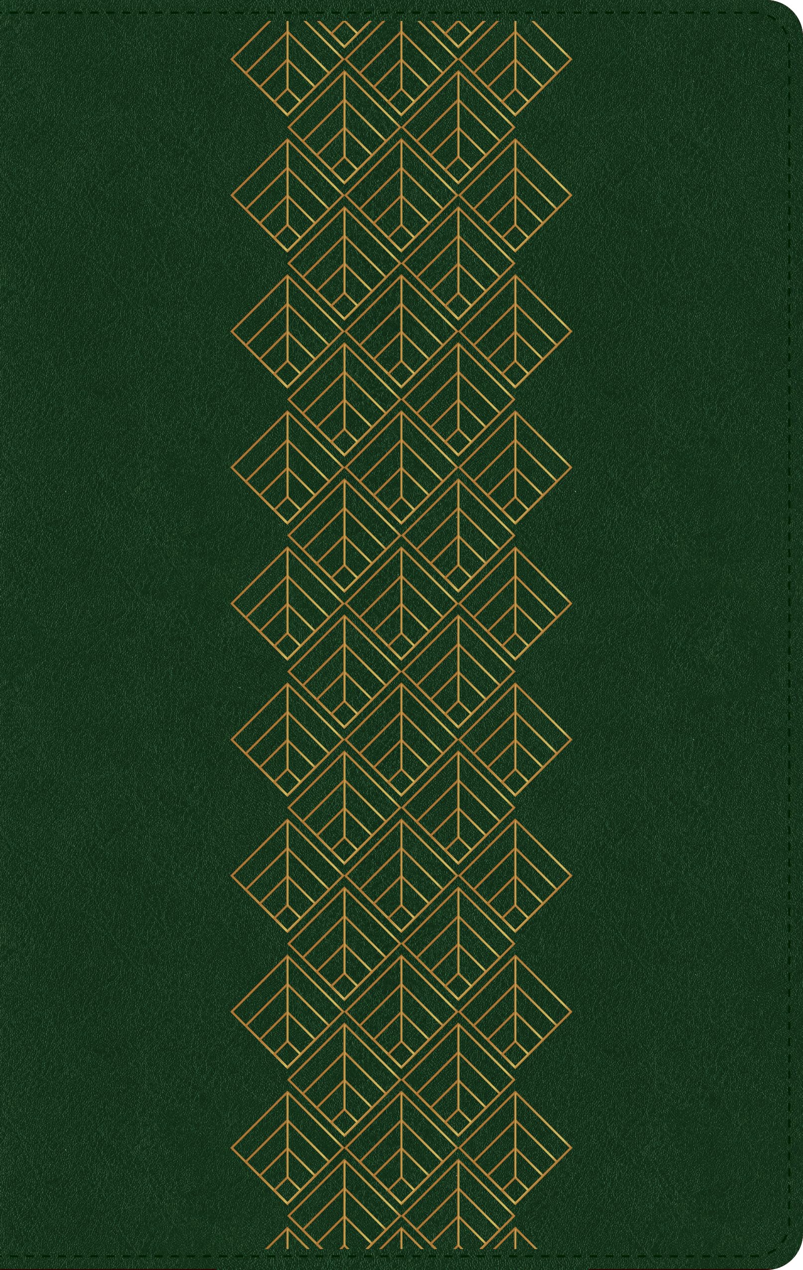 Biblia NTV Ultrafina con Filament Verde Esmeralda Símil Piel con Índice y Cierre