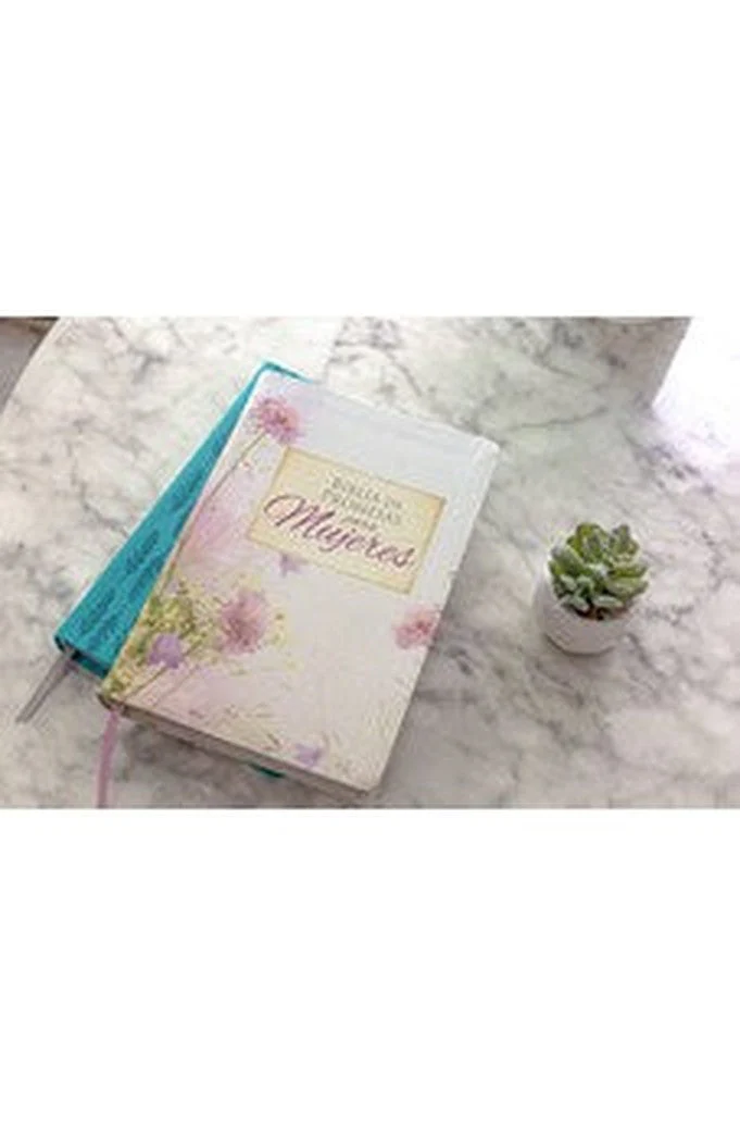 Biblia RVR 1960 de Promesas Letra Gigante Floral con Índice