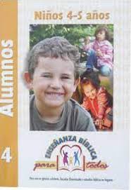 Enseñanza Bíblica para Todos Libro 4 Niños 4-5 Años Alumnos