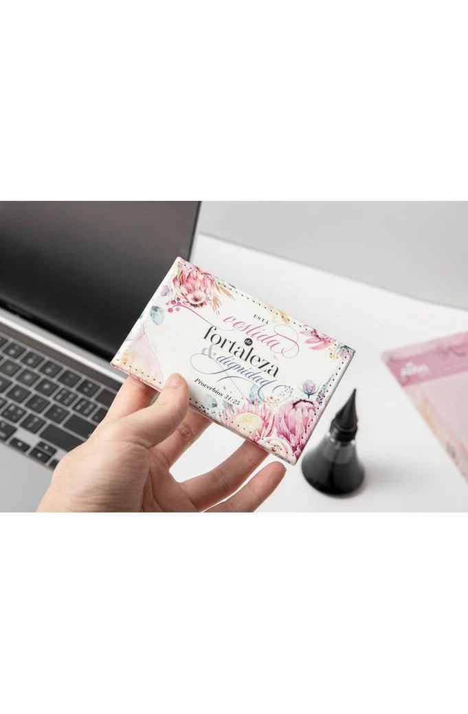 Espejito Compacto de Cuero: Fortaleza y Dignidad