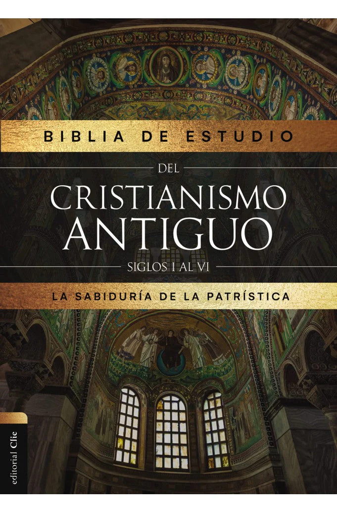 Biblia RVR 1977 de Estudio Patrística Tapa Dura con Índice