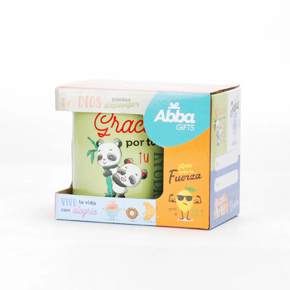 Taza 12 OZ Colección Comparte Gracias