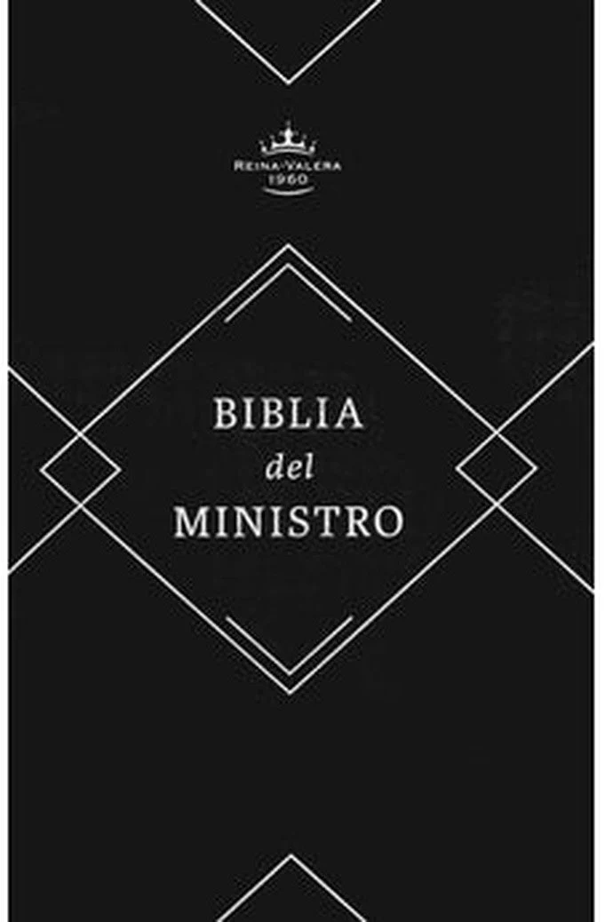 Biblia RVR 1960 del Ministro Negro Piel Fabricada