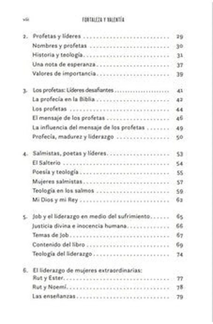 Fortaleza y Valentía