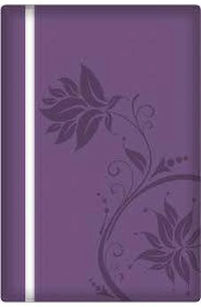 Biblia RVR 1960 de la Mujer Conforme al Corazón de Dios Piel Morado