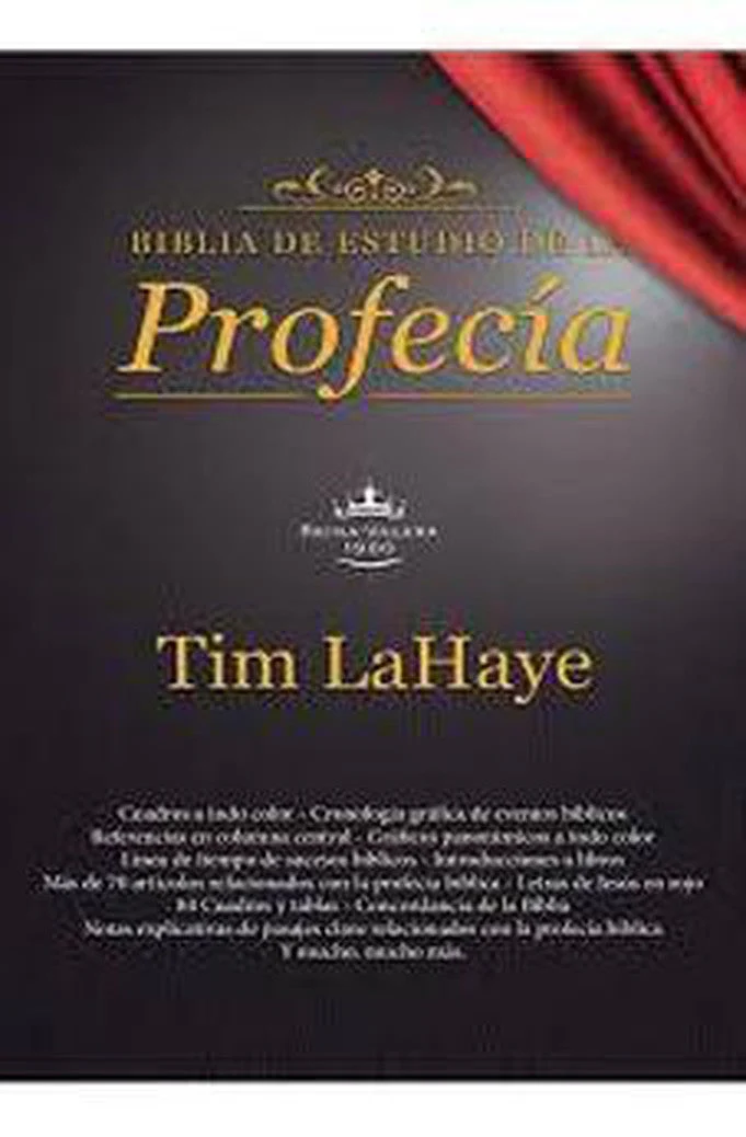 Biblia RVR 1960 de Estudio de la Profecía Piel Negro