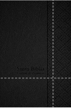 Biblia RVR 1960 de Promesas Tamaño Manual Edición Negro Imitación Piel con Índice