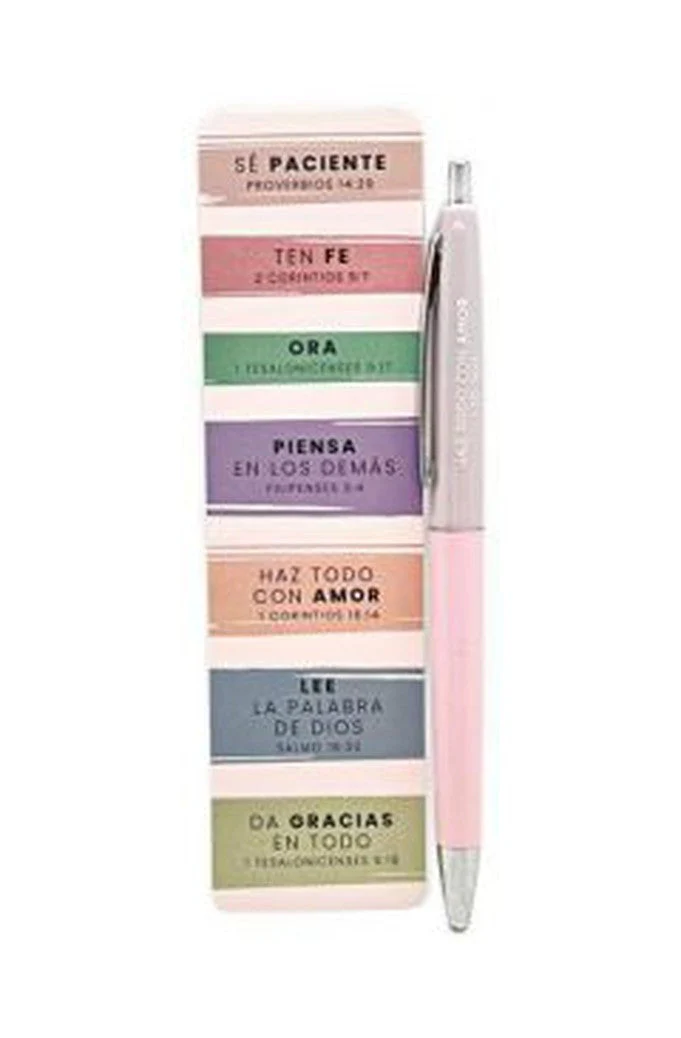 Pack Bolígrafo con Marcador de Libro. Sé Paciente