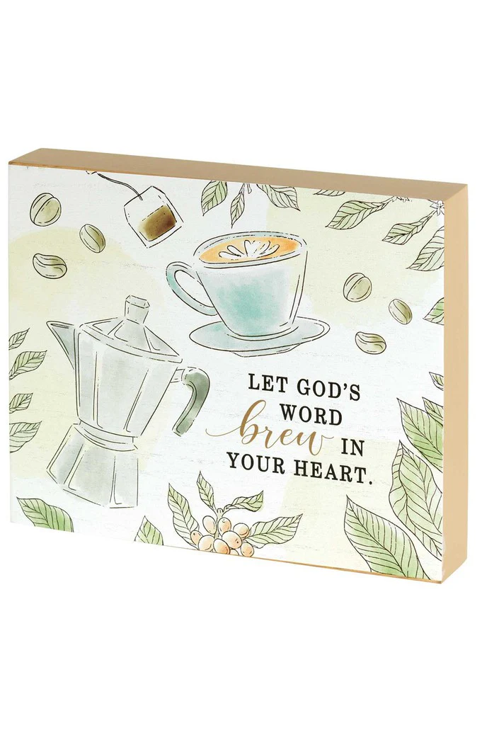 Cuadro - en ingles - Let God's Word Brew